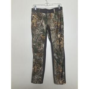 Under Armour Realtree H-Storm Polyester Pants Woman’s Size 8 Hunting Camouflage